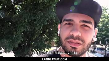 LatinLeche - Scruffy Stud Joins a Gay-For-Pay Porno